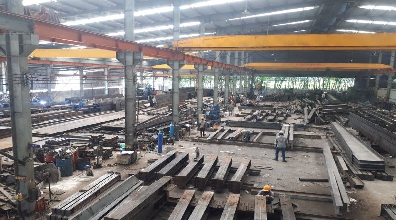gia công kết cấu thép tại Quảng Ninh